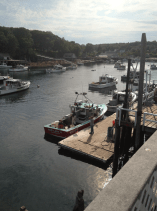 View from Shaw's Fish & Lobster Wharf